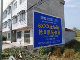 濮阳墙体广告质量分析